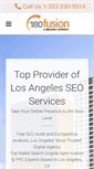 Mobile Screenshot of losangelesseoservices.com