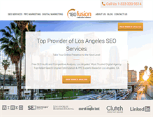Tablet Screenshot of losangelesseoservices.com